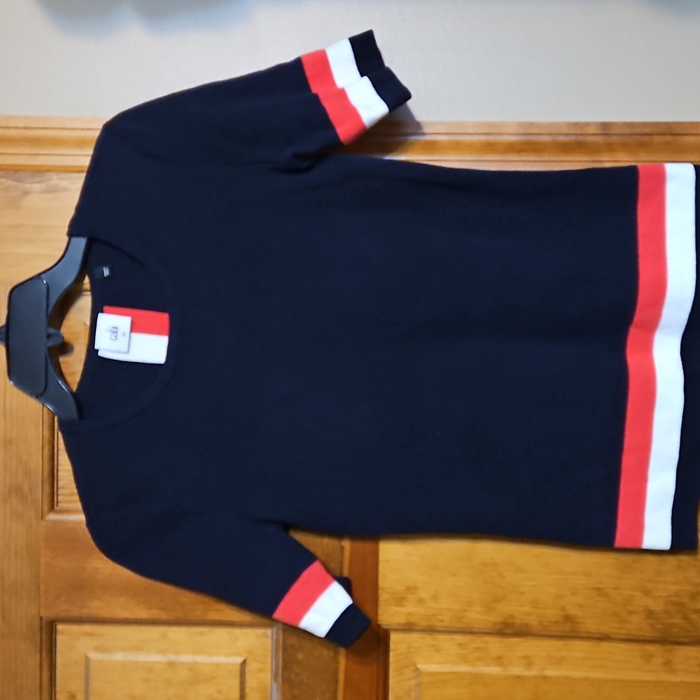 Cabi Hampton Shell Striped Sweater - Picture 4 of 7